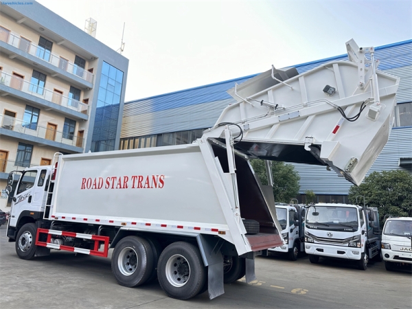 Faw JK6 4x2 12cbm Garbage Compactor Truck